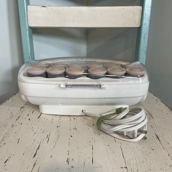 Conair Big Curls and Waves Jumbo Ceramic Hot Rollers 1 1/2 Inch - Pink - Picture 8 of 9